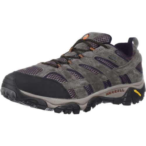Merrell Men`s Moab 2 Waterproof Hiking Shoe 11 Charcoal Leather