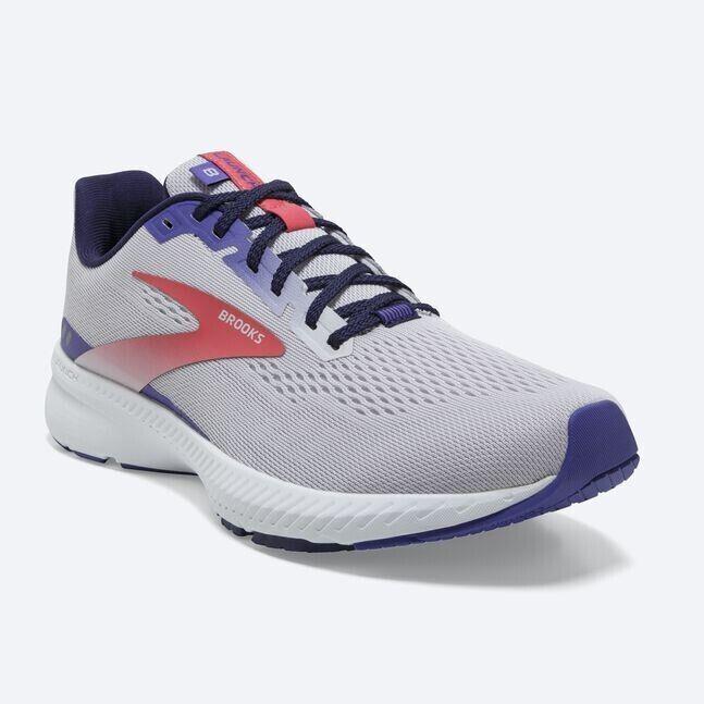 Brooks Women s Launch 8 Lavender/astral/coral Running Shoe US 9.5