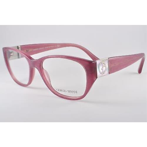 Giorgio Armani Eyeglasses AR 7016H 5157 Cherry Fabric Size 53-16-140