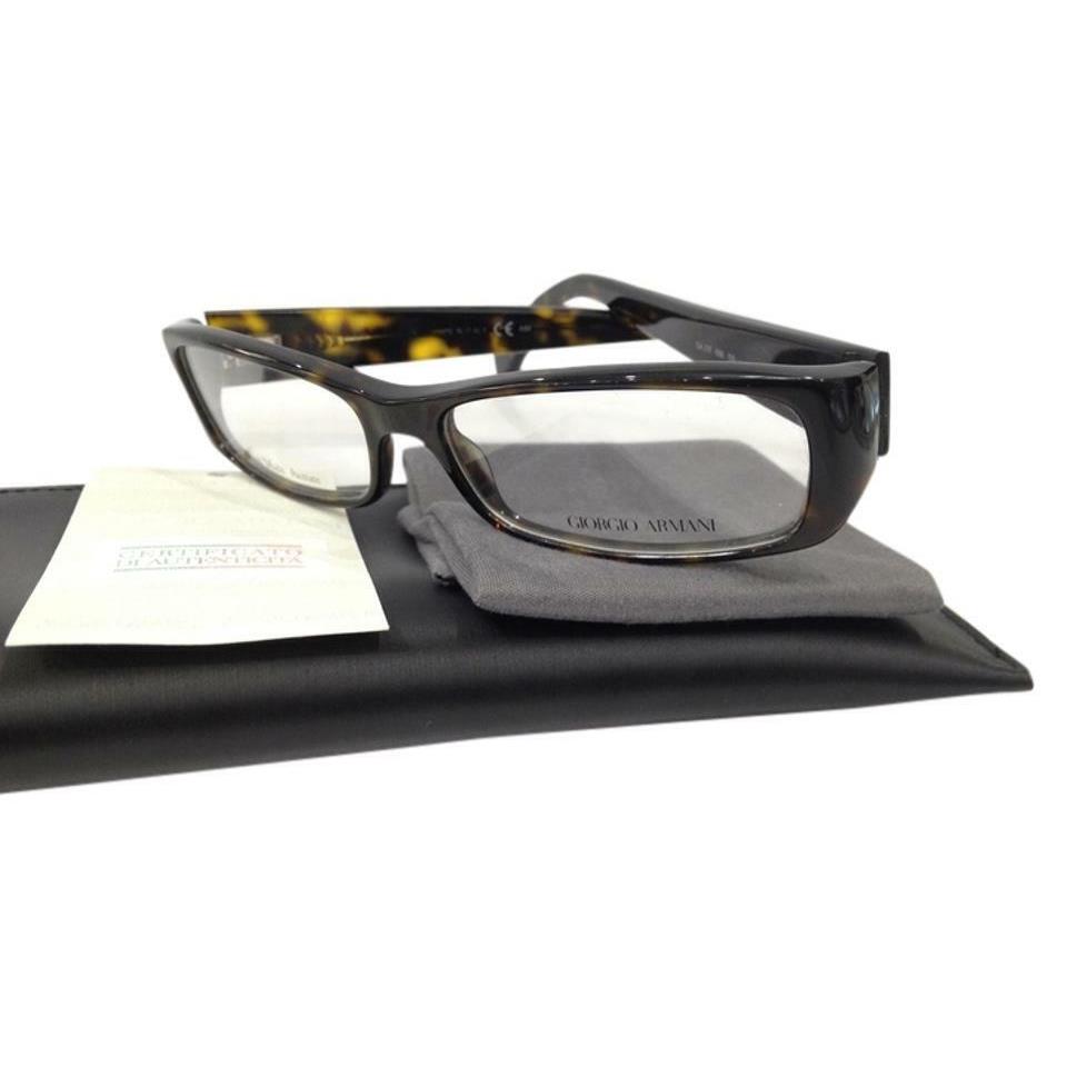 Giorgio Armani GA717 086 Dark Tortoise Plastic Eyeglasses Frame 51-14-135 Italy