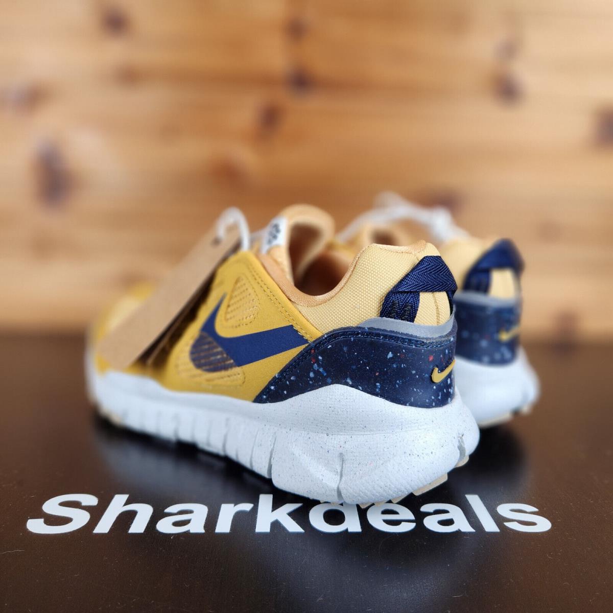 Nike shoes  - Sanded Gold/Midnight Navy Blue/Grey-Khaki Brown 1