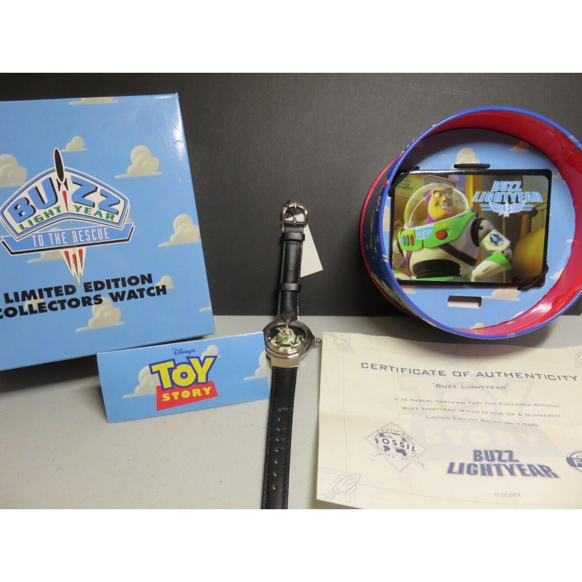 Disney Buzz Lightyear Limited Edition Collectors Fossil Watch in T