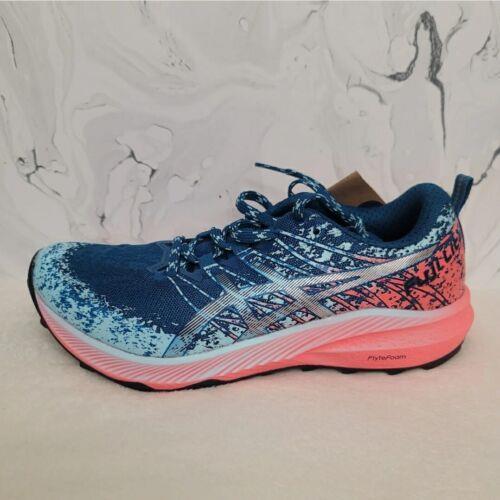 Asics Womens Fuji Lite 2 1012B066 Blue Running Shoes Sneakers Size 7