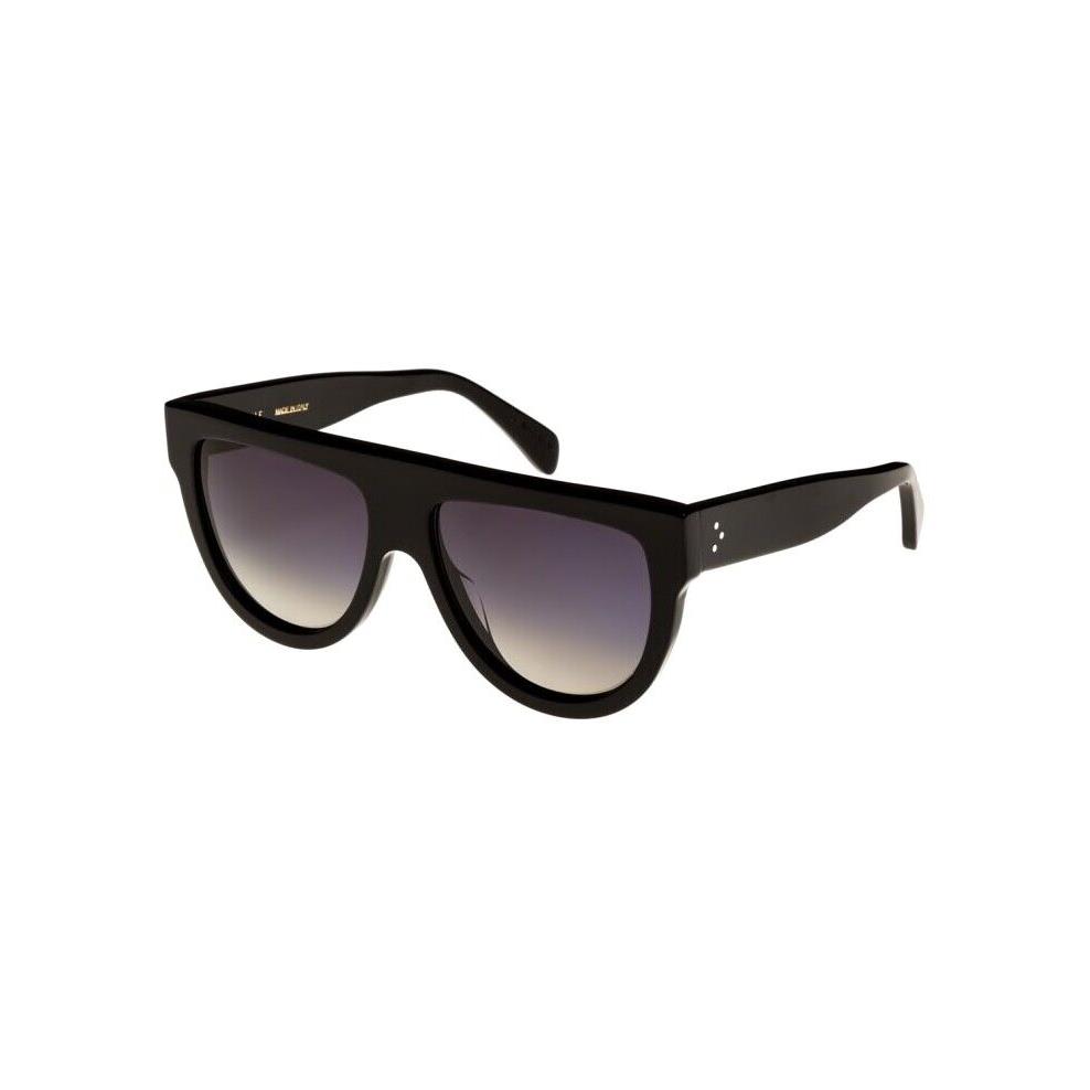 Celine CL4001IN Flattop Gradient Shield Sunglasses w Box Case Retail