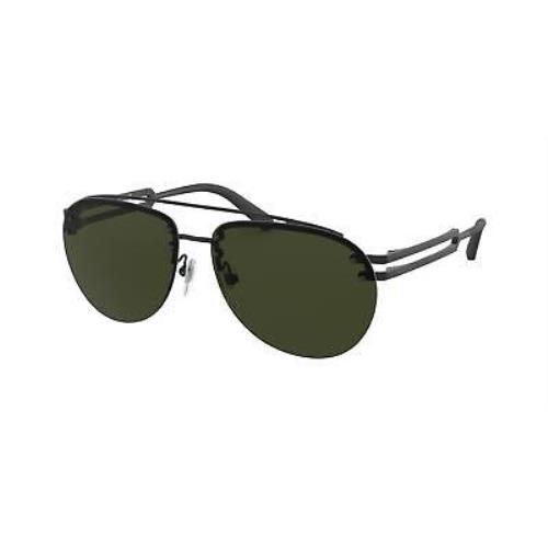 Bvlgari 5052 Sunglasses 128/G6 Black