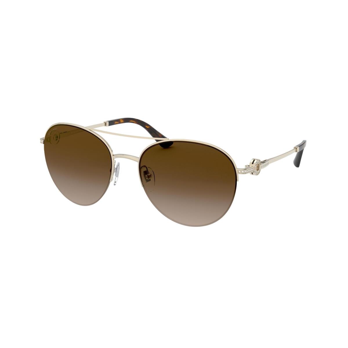 Bvlgari 6132B Sunglasses 278/13 Gold