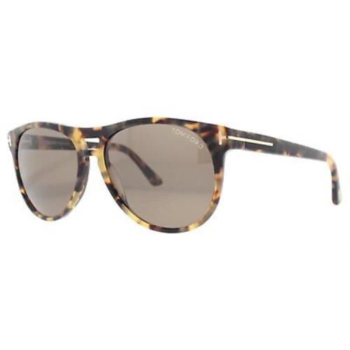 Tom Ford Callum Sunglasses Light Brown Havana Frame FT289 53E 57-15 140