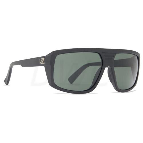 Von Zipper Quazzi Sunglasses - Black Satin / Grey AZYEY00126-BKS - Frame: Black, Lens: Grays