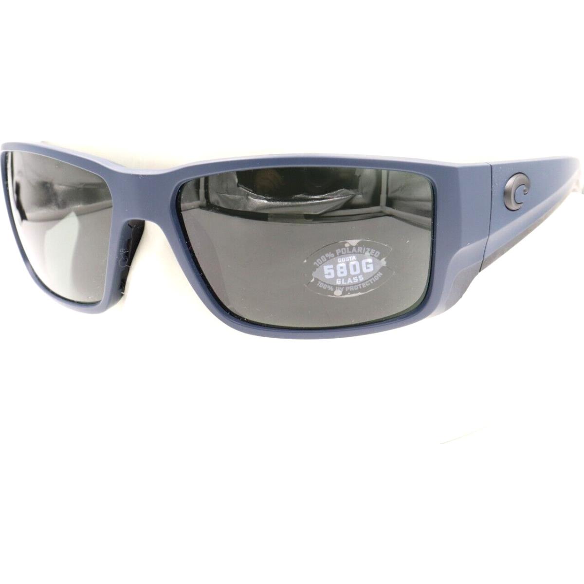 Costa Del Mar Blackfin Pro Matte Blue Gray 580G Sunglasses 06S9078 90780660