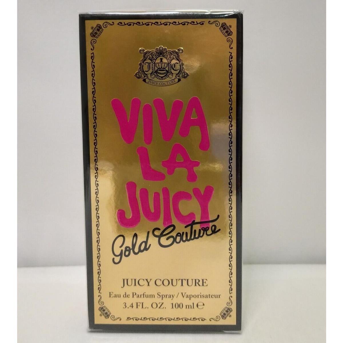 Viva La Juicy Gold Couture by Juicy Couture 3.4 Oz. Edp For Women