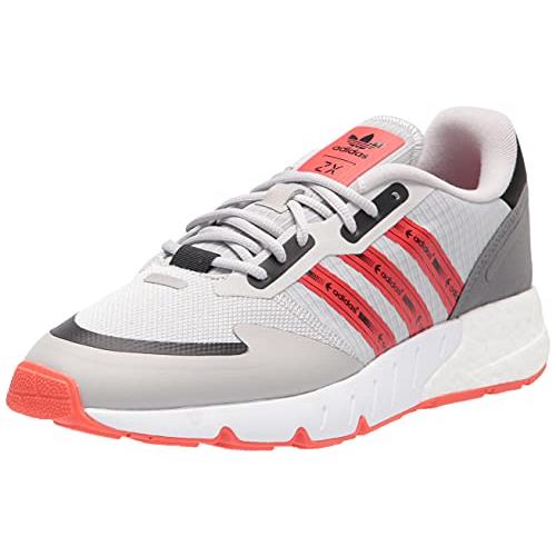 Adidas Originals Men`s Zx 1k Boost Sneaker - Choose Sz/col Grey/Semi Solar Red/White