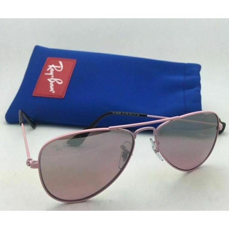 Junior Collection Kids Ray-ban Sunglasses RJ 9506-S 211/7E Pink w/ Silver Mirror