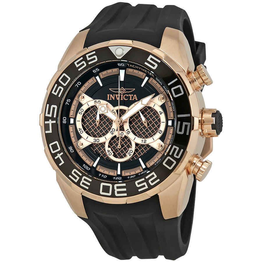 Invicta Speedway Chronograph Black Dial Men`s Watch 26304