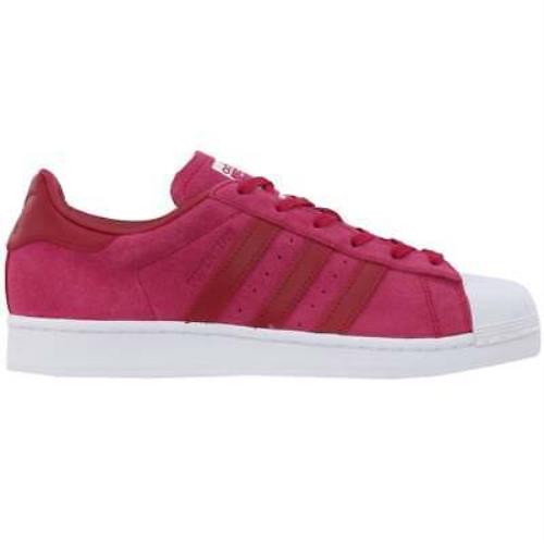 Adidas S76156 Superstar Womens Sneakers Shoes Casual - Pink - Size 8 B - Pink