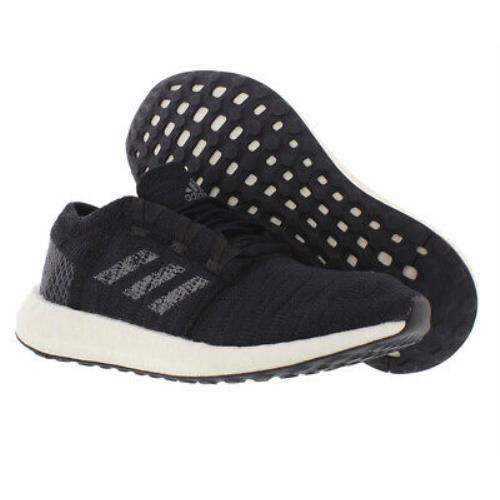 Adidas Pureboost Go Boys Shoes Size 5 Color: Black/white - Black/White , Black Main