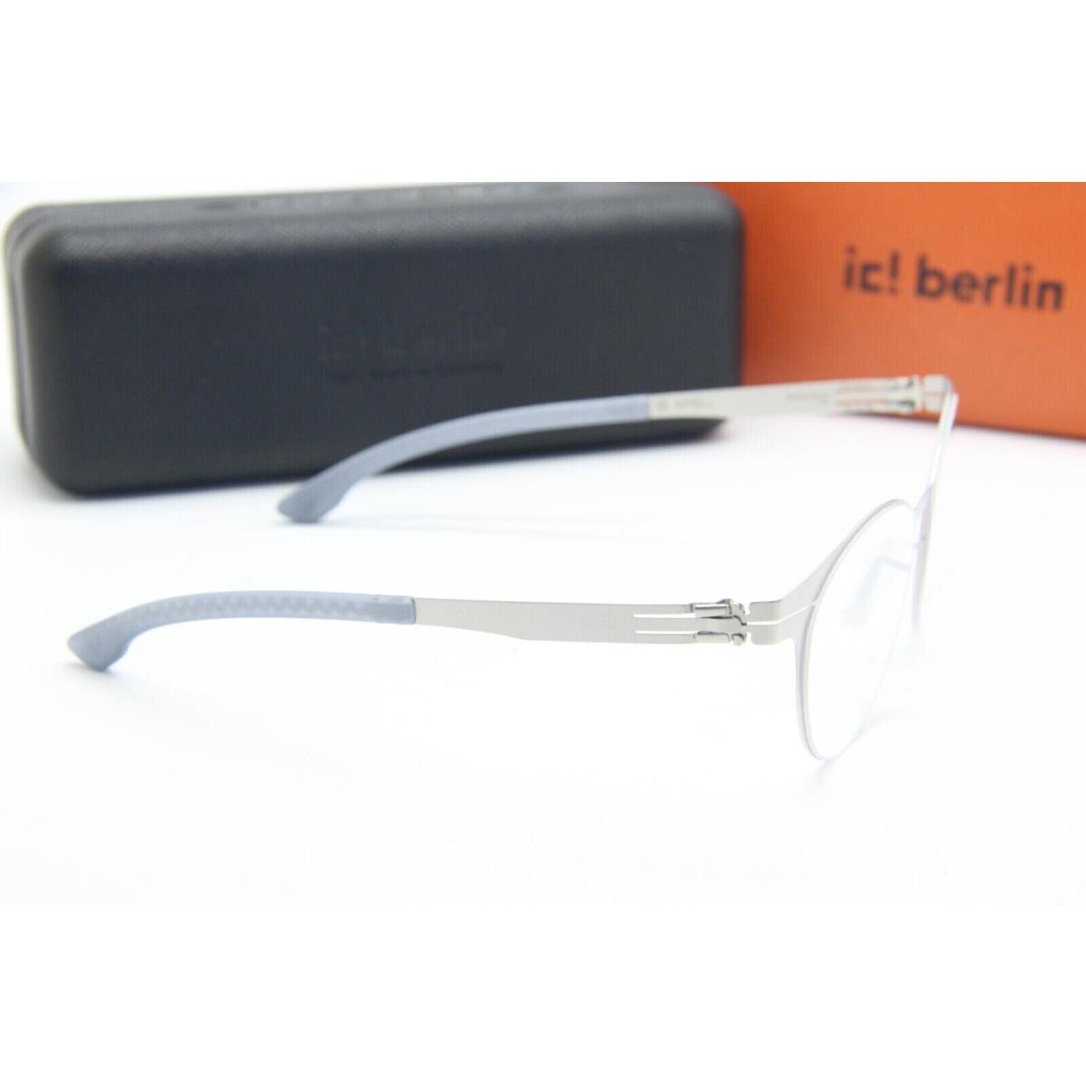 ic! berlin eyeglasses MODEL BOSSA NOVA - PEARL GREY Frame, Clear Lens
