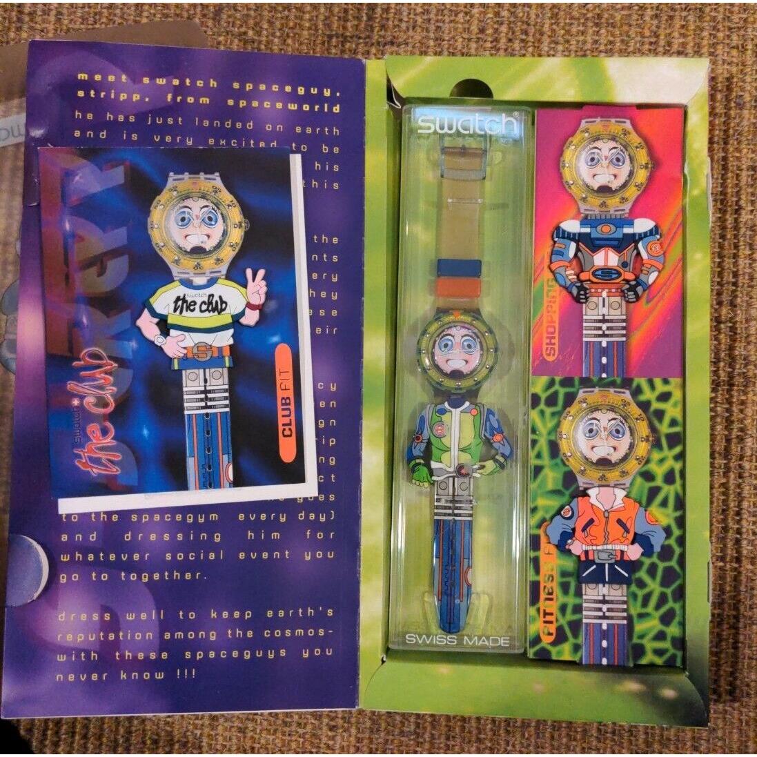 Swatch Pack-stripp Scuba 200 Series 1996 Special SDN120