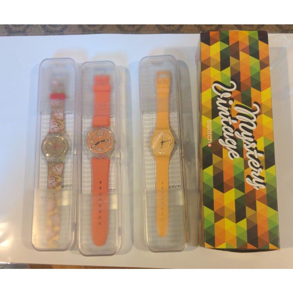 Vintage Swatch Mystery 3 Watch Set SZS003