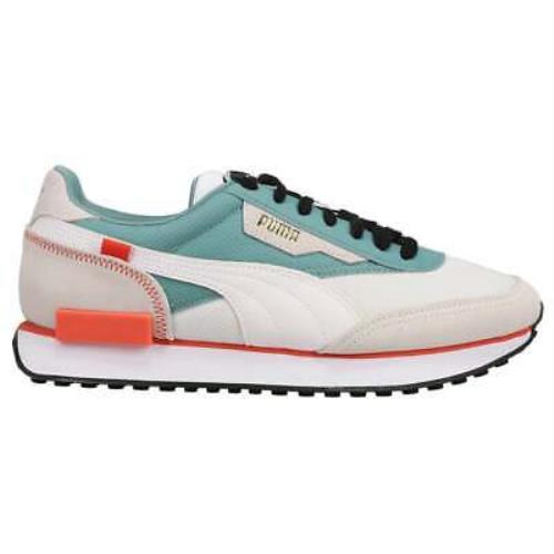 Puma 383355-02 Mens Future Rider Go For Lace Up Sneakers Shoes Casual - Blue - Blue