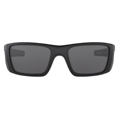 Oakley Fuel Cell OO9096 Sunglasses Si Matte Black Gray 60mm - Si Matte Black / Gray Frame, Gray Lens