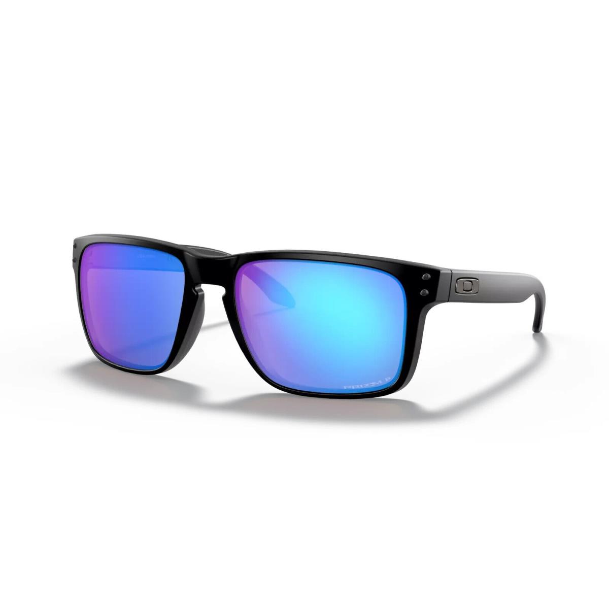 Oakley Holbrook XL Matte Black Frame W/ Prizm Sapphire Polarized Lens 9417-21-59