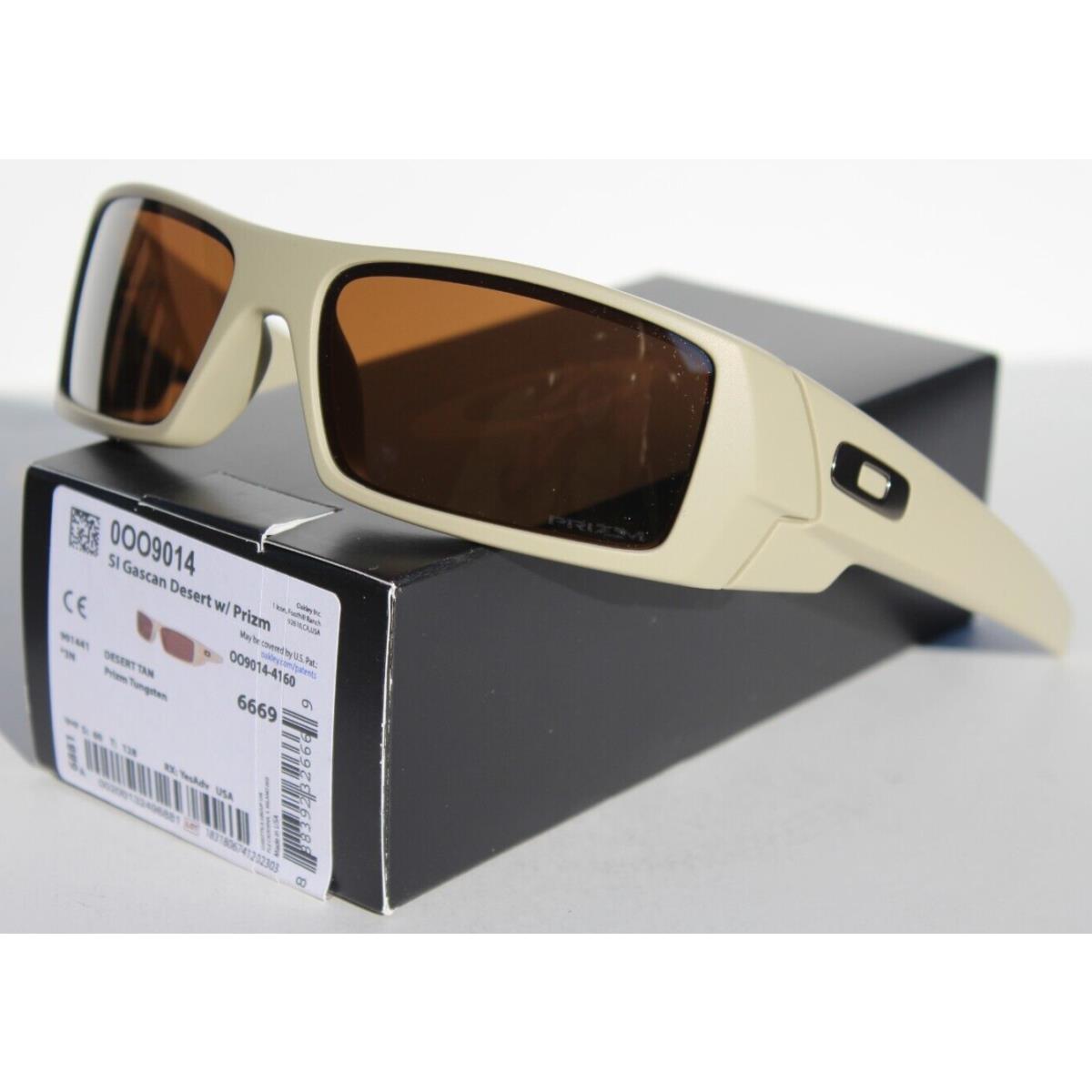 Oakley Gascan Sunglasses Desert Tan/prizm Tungsten SI OO9014-41 - Frame: Brown, Lens: