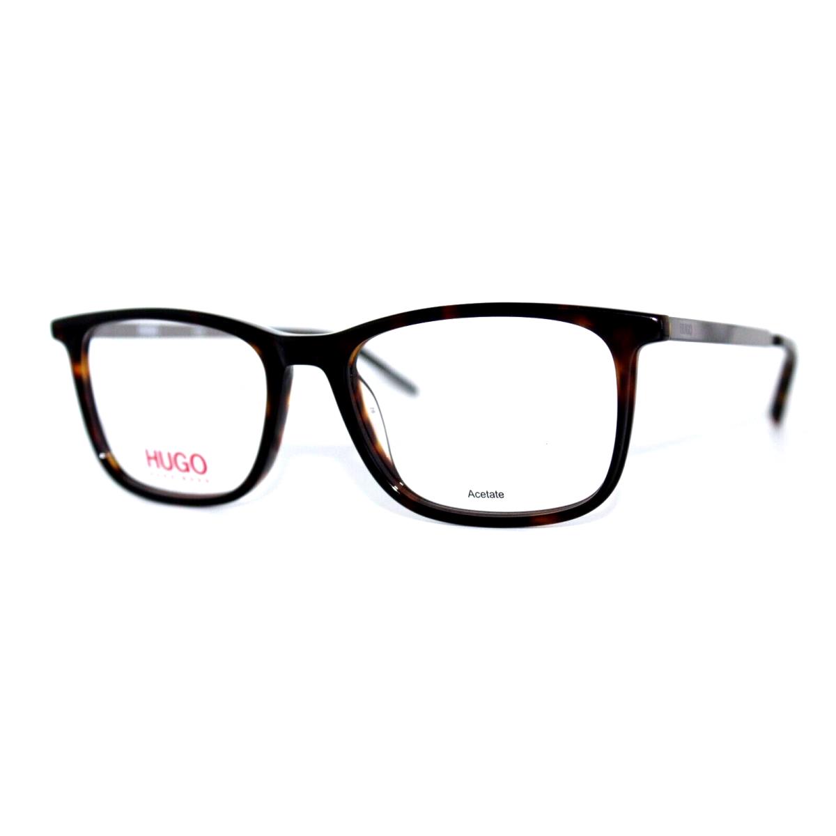 Hugo Boss HG 1018 086 Havana Eyeglasses Frames 52-17-145MM W/case - Frame: Havana
