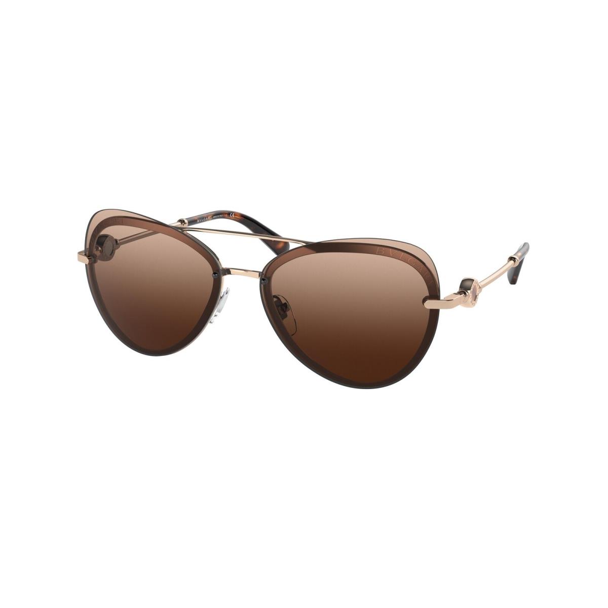 Bvlgari 6157 Sunglasses 278/13 Gold