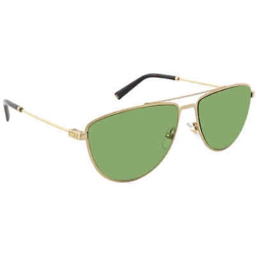 Givenchy sunglasses  - Gold Frame, Green Lens 0