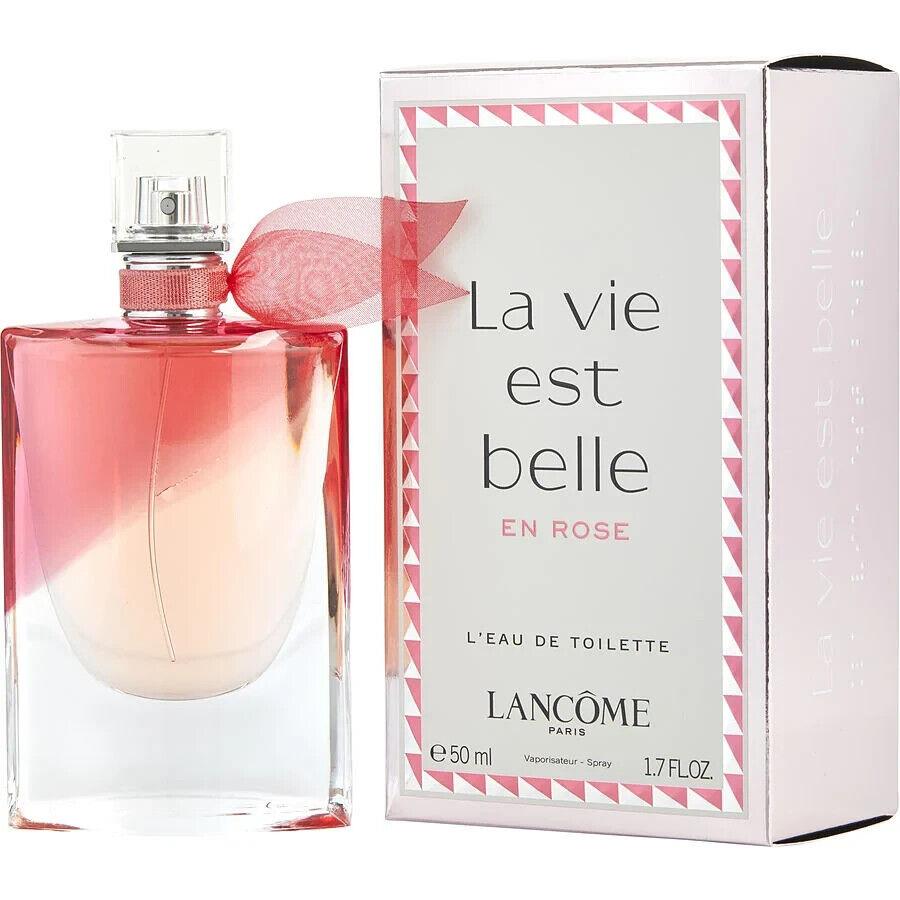 Lancome La Vie Est Belle En Rose For Women Eau de Toilette Spray 1.7 oz