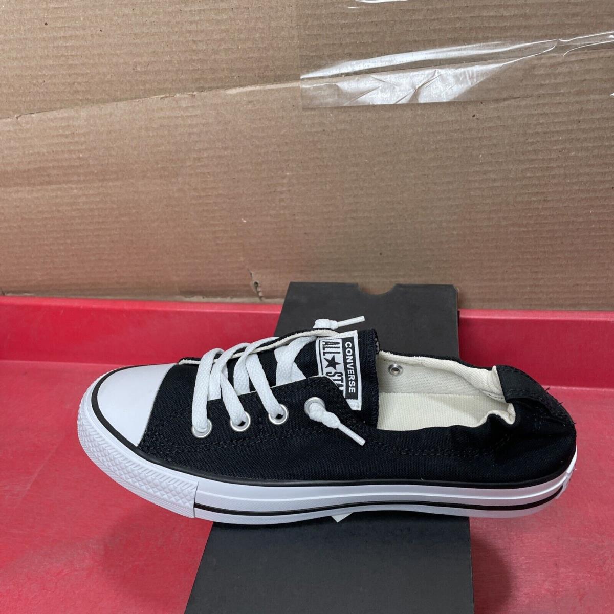 Converse Women Chuck Taylor All Star Shoreline Slip Low Top Black Size 9 - Black