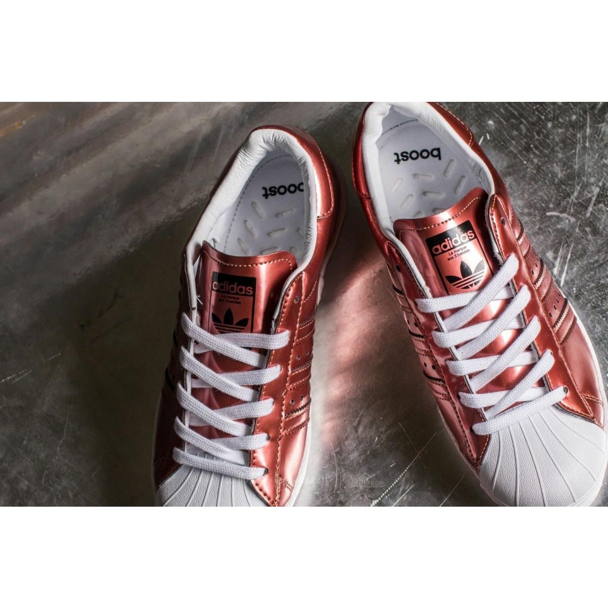 Adidas shoes Superstar Boost - Copper Metallic 2