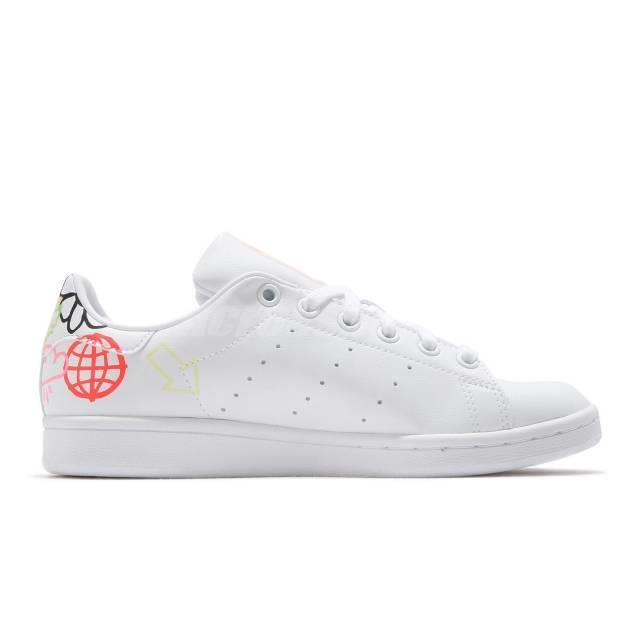 Adidas shoes STAN SMITH - WHITE/MULTICOLOR 13