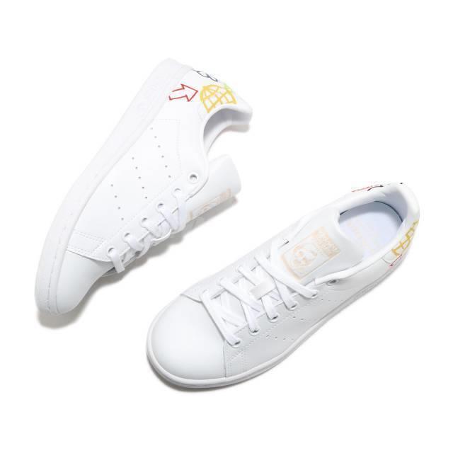 Adidas shoes STAN SMITH - WHITE/MULTICOLOR 14