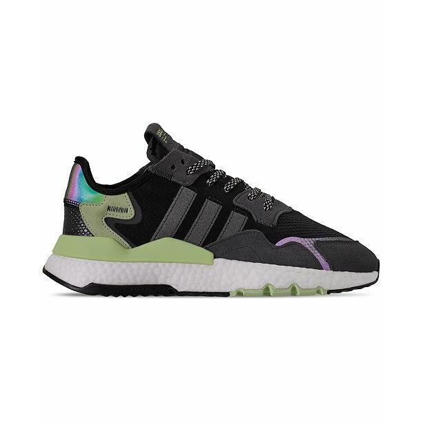 Adidas shoes Nite Jogger - Black/Grey/Green/White 0