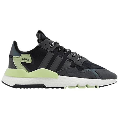 Adidas shoes Nite Jogger - Black/Grey/Green/White 9
