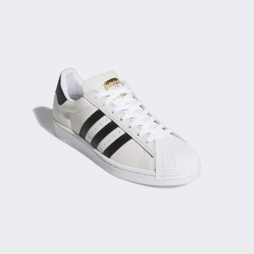 Adidas shoes SUPERSTAR ADV - WHITE/BLACK/GOLD 0