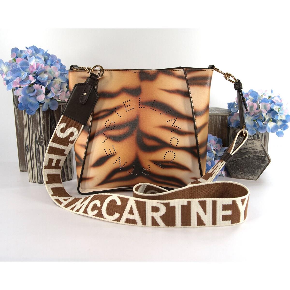 Stella Mccartney Tiger Vegan Alter Leather Crossbody Bag