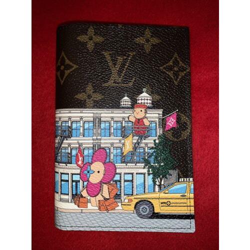 Louis Vuitton Vivienne Holidays 2022 Nyc Monogram Passport Holder/wallet. M81614