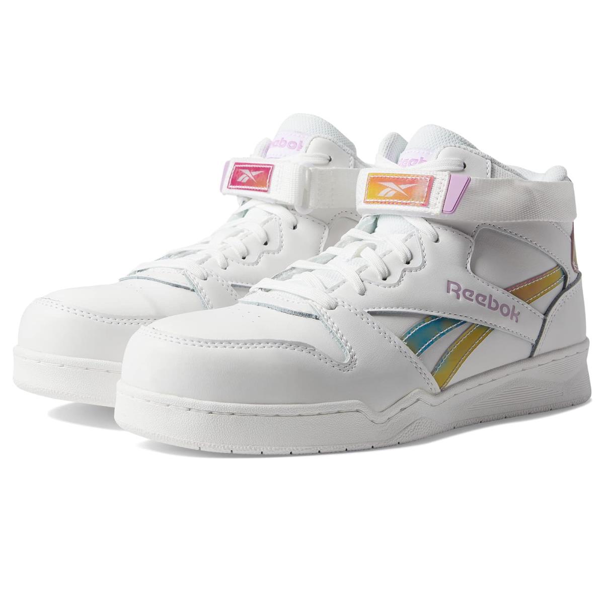 Woman`s Sneakers Athletic Shoes Reebok Work BB4500 Work EH Comp Toe White/Shiny