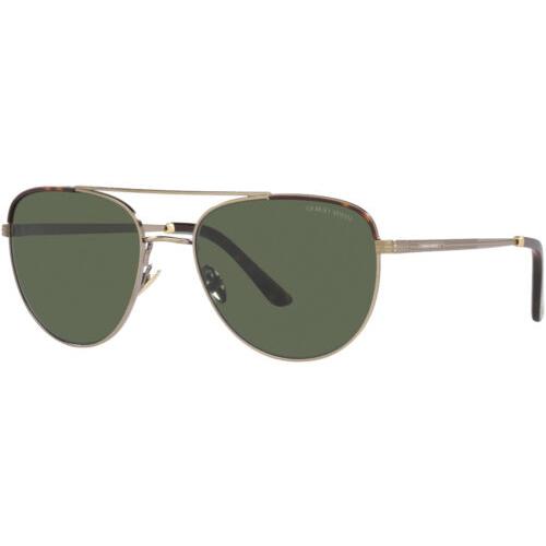 Giorgio Armani Men`s Vintage Aviator Sunglasses - AR6134J-319871-57 - Italy