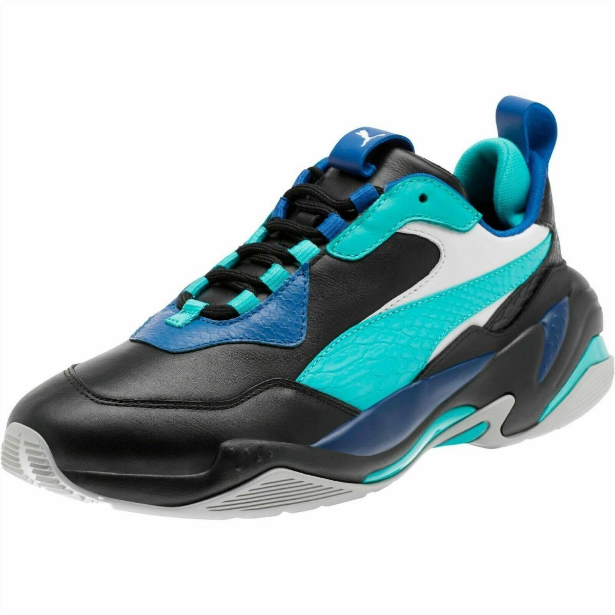 Puma shoes THUNDER HOLIDAY - Puma Black / Blue Turquoise / Galaxy Blue 8