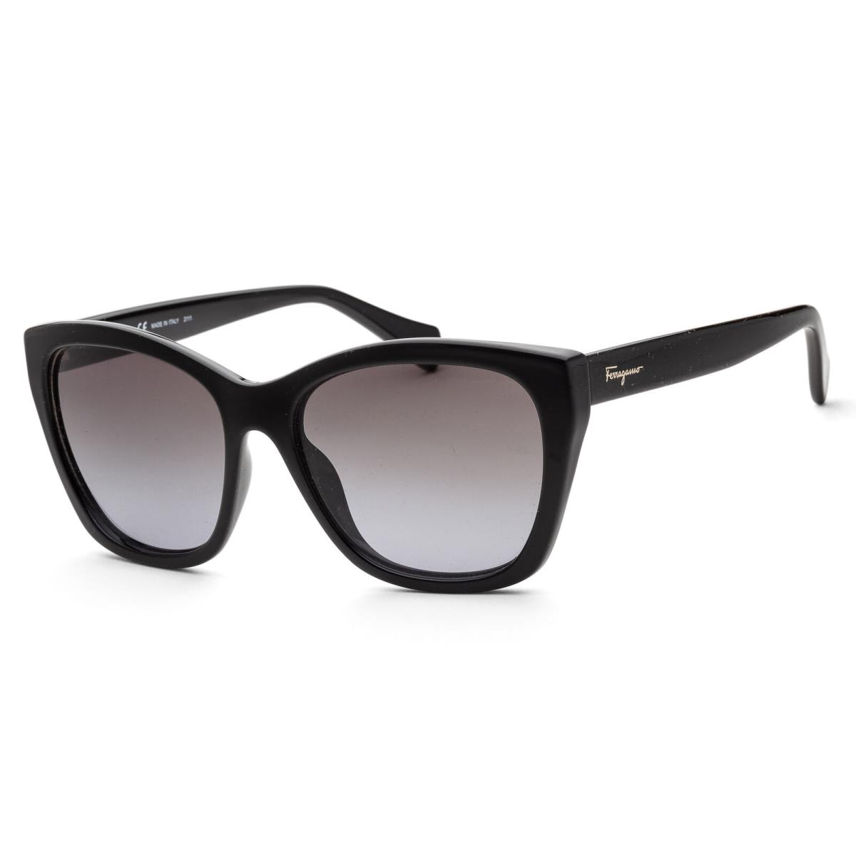 Ferragamo Women`s SF957S-001 Fashion 56mm Black Sunglasses