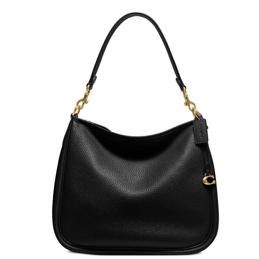 Coach Cary Black Soft Pebble Leather Shoulder Bag Packaging