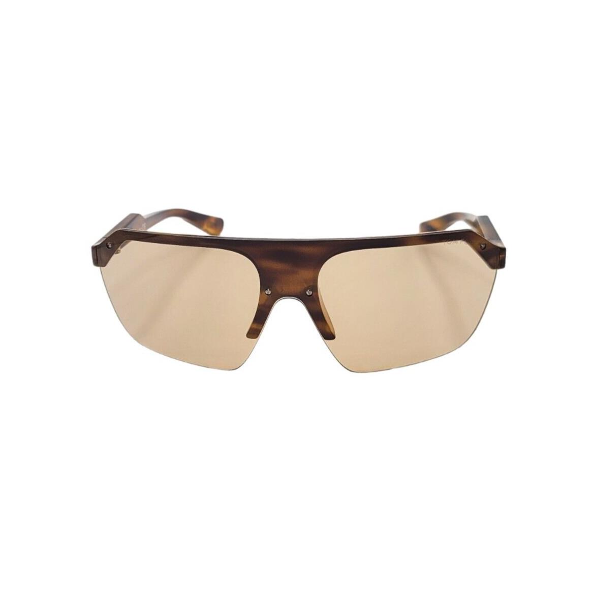 Tom Ford sunglasses Brenton - Clear , Havana Frame, Brown Lens 0