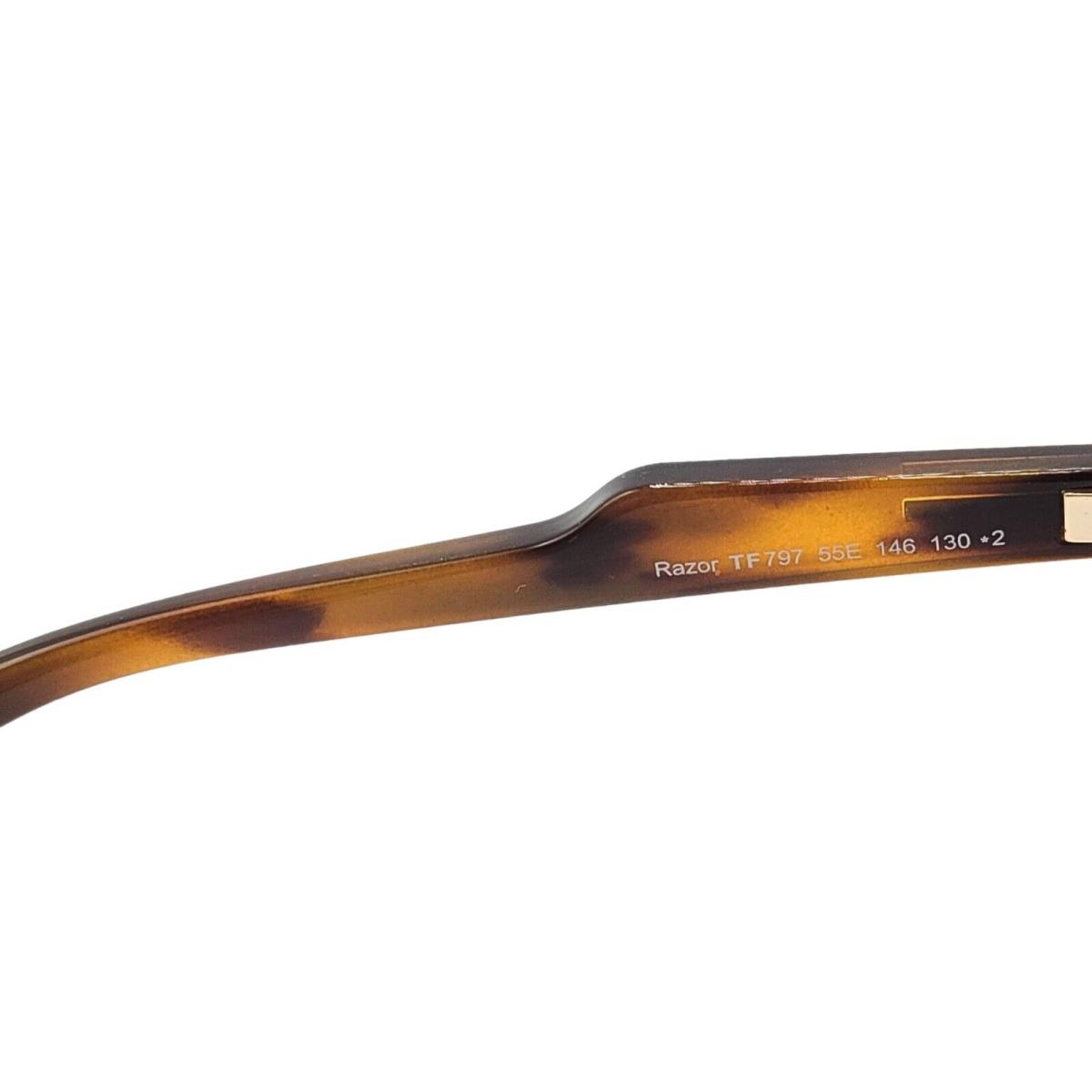 Tom Ford sunglasses Brenton - Clear , Havana Frame, Brown Lens 1