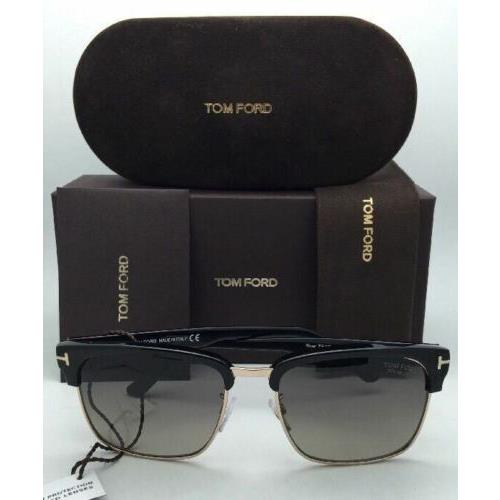 Polarized Tom Ford Sunglasses River TF 367 01D Black Frames Gray Gradient  Lenses - Tom Ford sunglasses - 065782705260 | Fash Brands