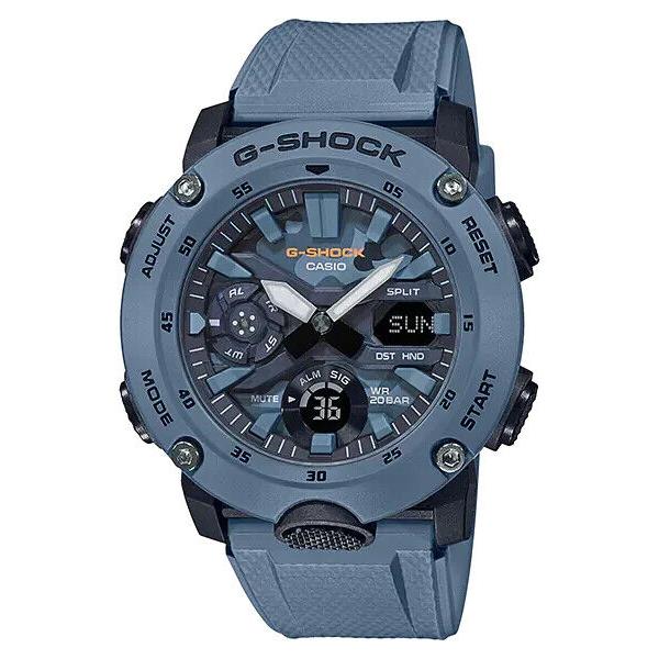 Casio G-shock Carbon Core Guard Resin Men`s Watch GA2000SU-2A