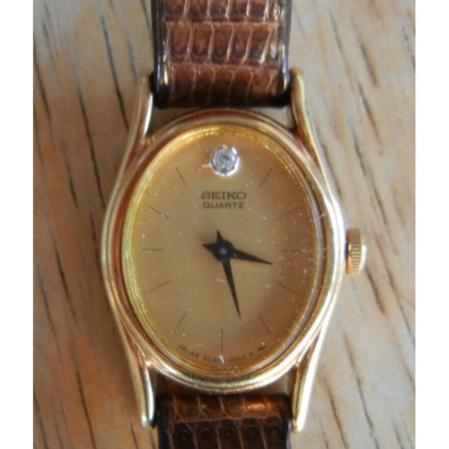 Vintage Seiko Quartz Ladies Watch Diamond Hardlex Crystal 2C20-6399 - Seiko  watch - 048621224450 | Fash Brands