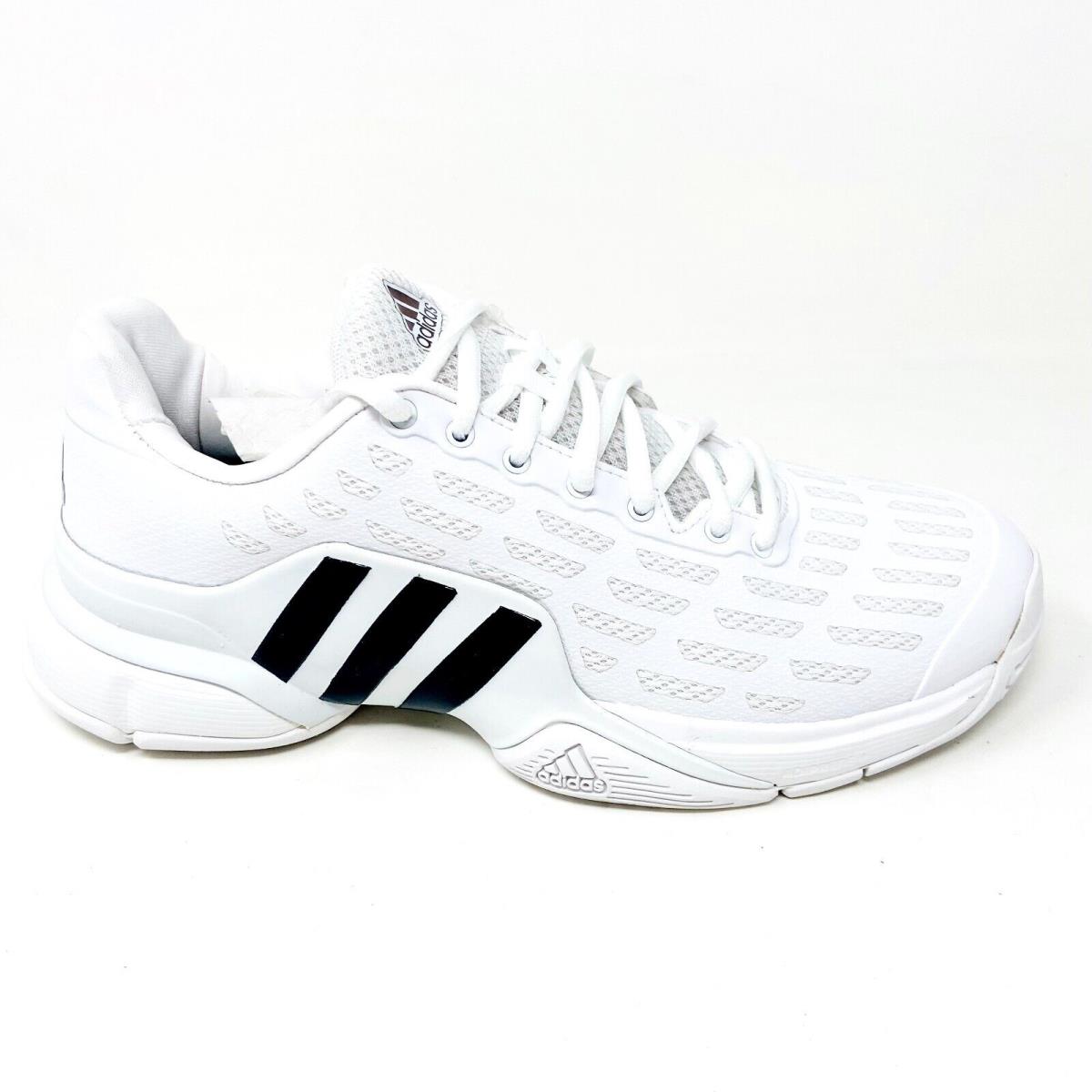 Adidas Barricade 2016 White Black Mens Size 7 Tennis Shoes AQ2255